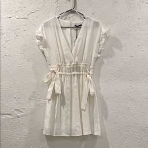 NWT Side tie swim cover up dress Zara